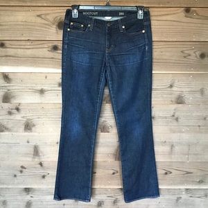 J. Crew Bootcut Jean in Classic Rinse Wash 28 S